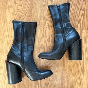 Givenchy Black Leather Boots
